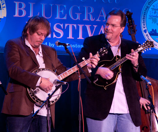The Boxcars, with Ron Stewart, left, and Adam Steffey. ~ Photo by Stephen Ide
