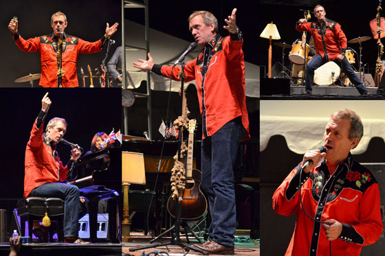 Hugh Laurie at the 2012 Rhythm & Roots Music Festival ~ Photos by Stephen Ide