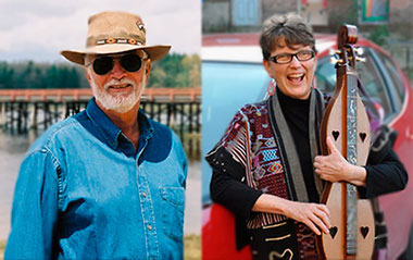 Bill Staines & Sally Rogers will perform tonight, April 4, 2014 at the Me & Thee Coffeehouse in Marblehead, Mass.