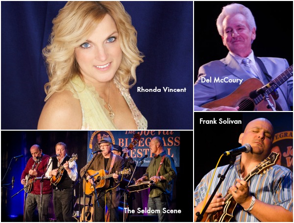 Some of the performers at the 2015 Joe Val Bluegrass Festival.