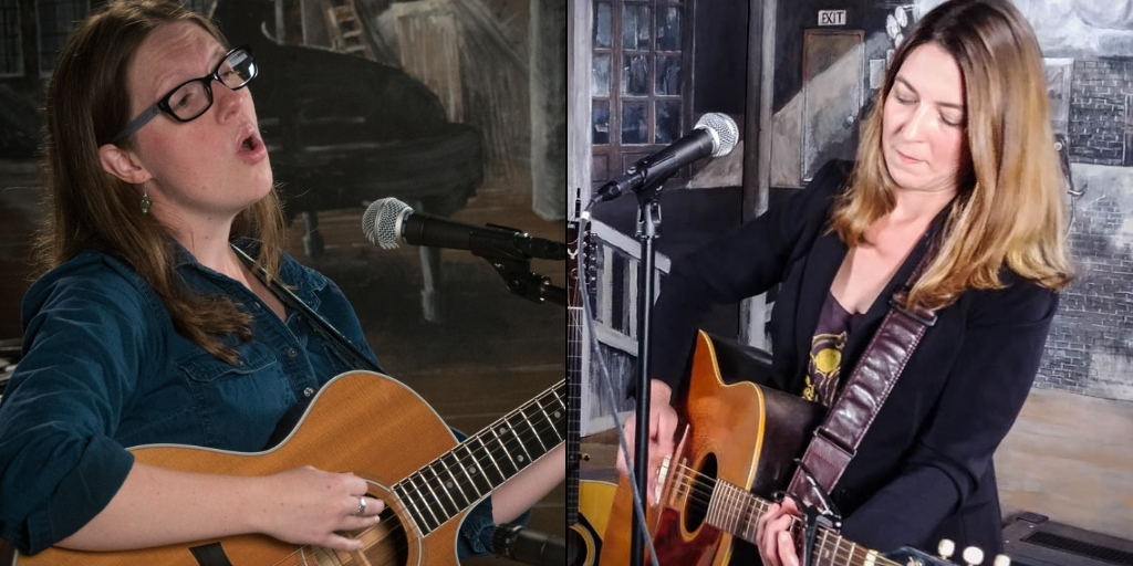 Click image to buy tickets. Grace Morrison, left, and Lisa Bastoni perform in the studio at Mansfield Cable Access TV in October 2018. The pair will perform at split bill at the Rose Garden Coffeehouse in Mansfield on Saturday, Oct. 20. Photos by Stephen Ide. Grace Morrison, left, and Lisa Bastoni perform in the studio at Mansfield Cable Access TV in October 2018. The pair will perform at split bill at the Rose Garden Coffeehouse in Mansfield on Saturday, Oct. 20. Photos by Stephen Ide.