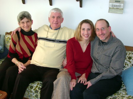 Leslie, Richard, Amy and David, Thanksgiving 2002